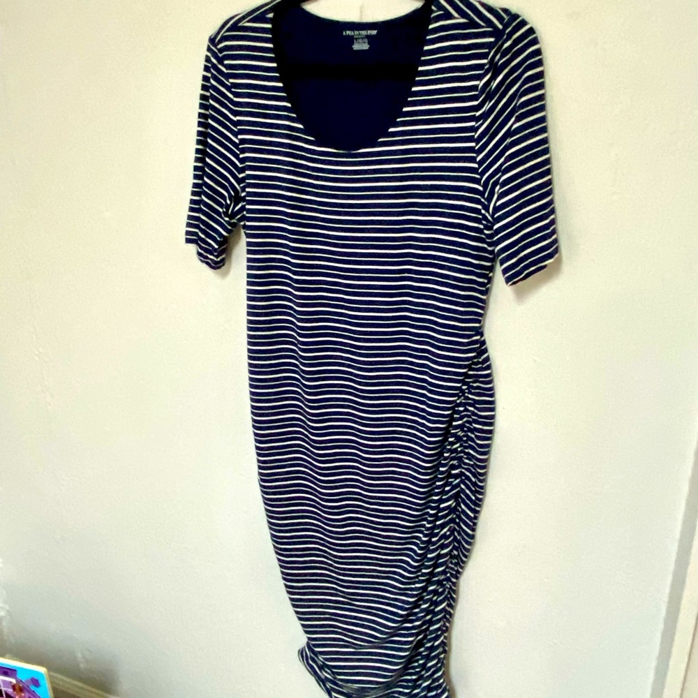 A Pea in the Pod Maternity Dress